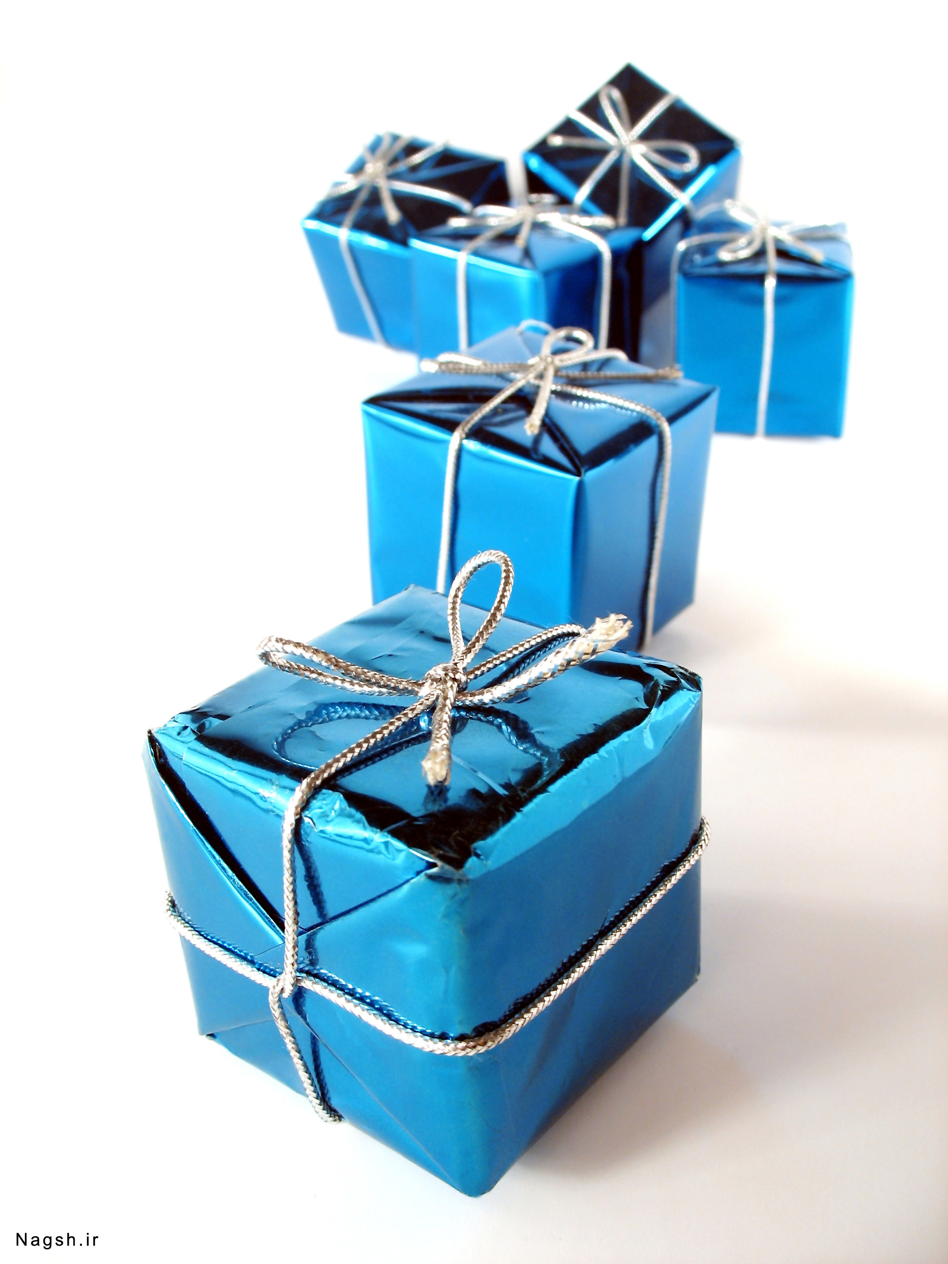 جعبه های کادو آبی